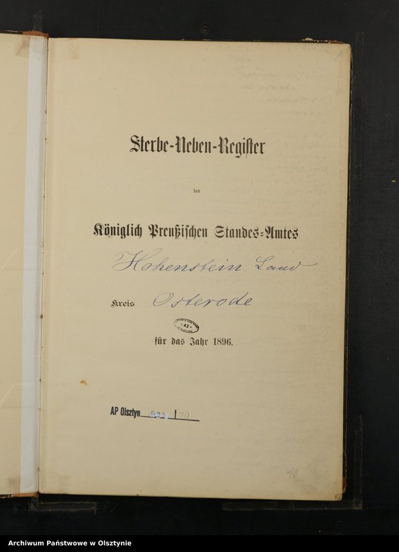 image.from.unit.number "Sterbe-Neben-Register Nr 1 - 77"