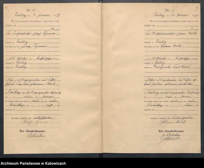 Obraz 7 z jednostki "Księga zgonów nr 1-409"