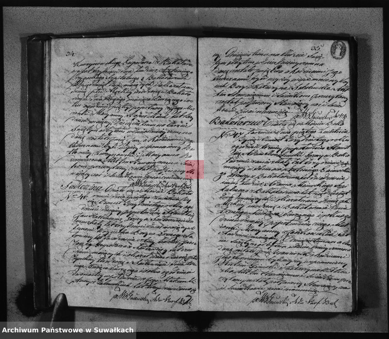 image.from.unit.number "Księga Dublikat Urzędnika Stanu Cywilnego Gminy Bakałarzewskiey pozapisywanych Urodzonych w Parafij tutejszej Umarłych i Zaślubionych Roku 1830"