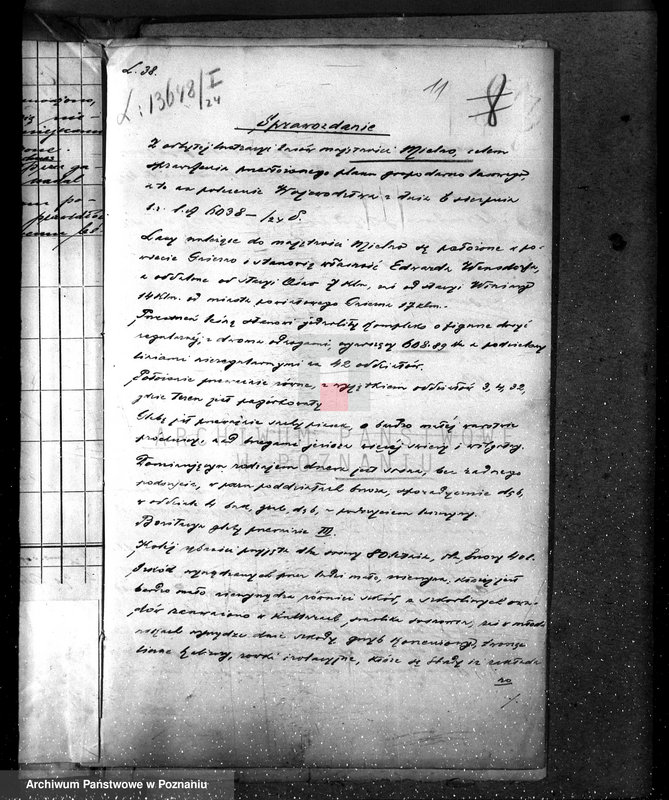 Obraz 15 z jednostki "Majętność leśna w Mielnie w powiecie gnieźnieńskim"