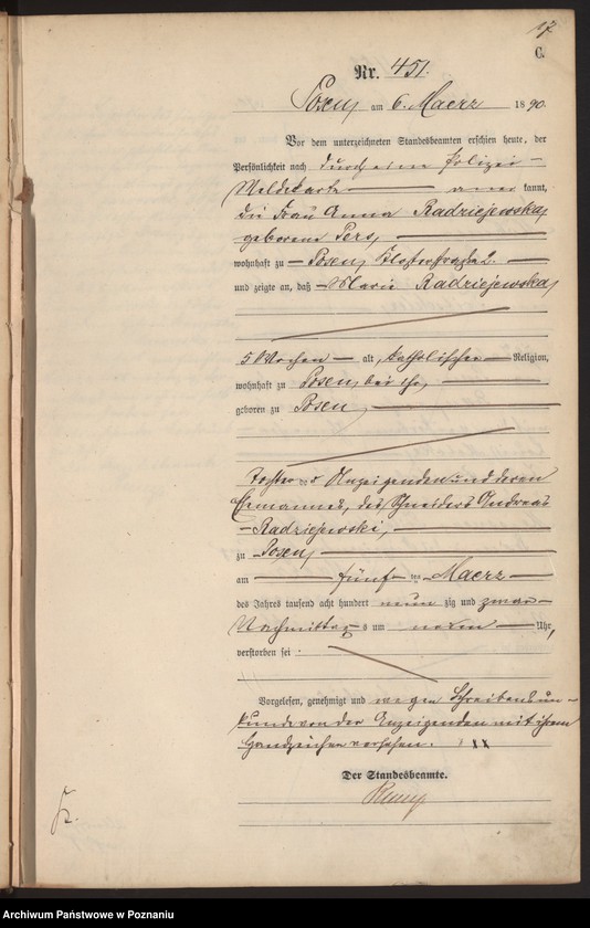 Obraz 20 z jednostki "Księga zgonów t. II"