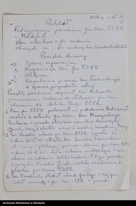image.from.team "Komitet Gminny Polskiej Zjednoczonej Partii Robotniczej w Małdytach pow. morąski"