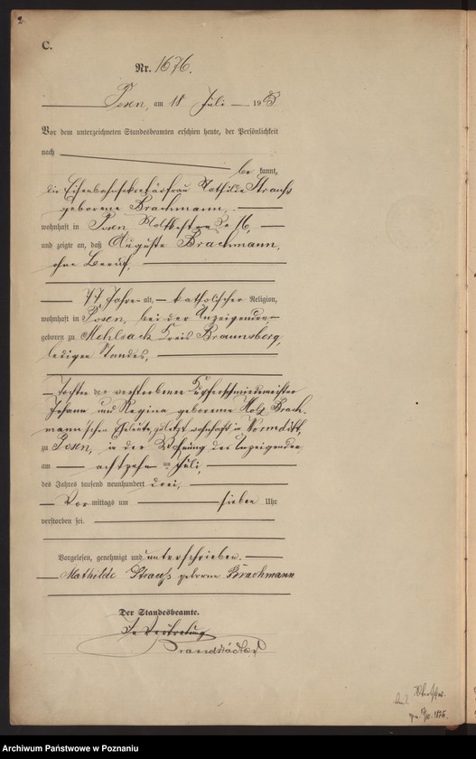 Obraz 5 z jednostki "Księga zgonów tom IV"