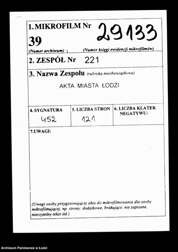 Obraz 2 z jednostki "Akta tyczące się zakładu bielnikowego"