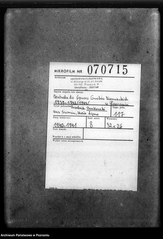 Obraz 2 z jednostki "Friedrich Bonkowski aus Sumin, Kreis Lipno"