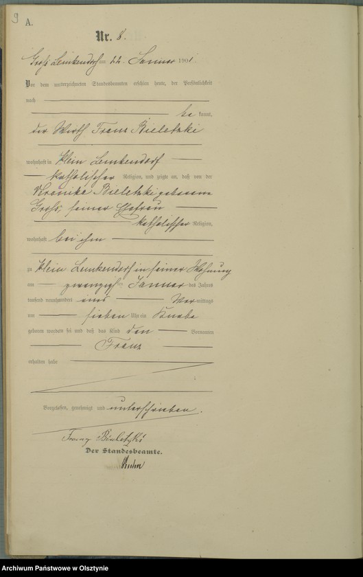 image.from.unit.number "Geburts-Haupt-Register Nr 1 - 106"