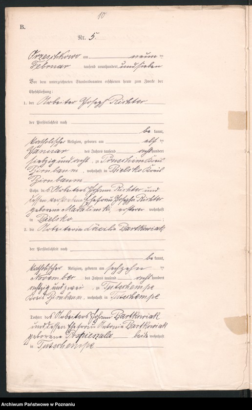 Obraz 12 z jednostki "Heirath-Neben-Register"