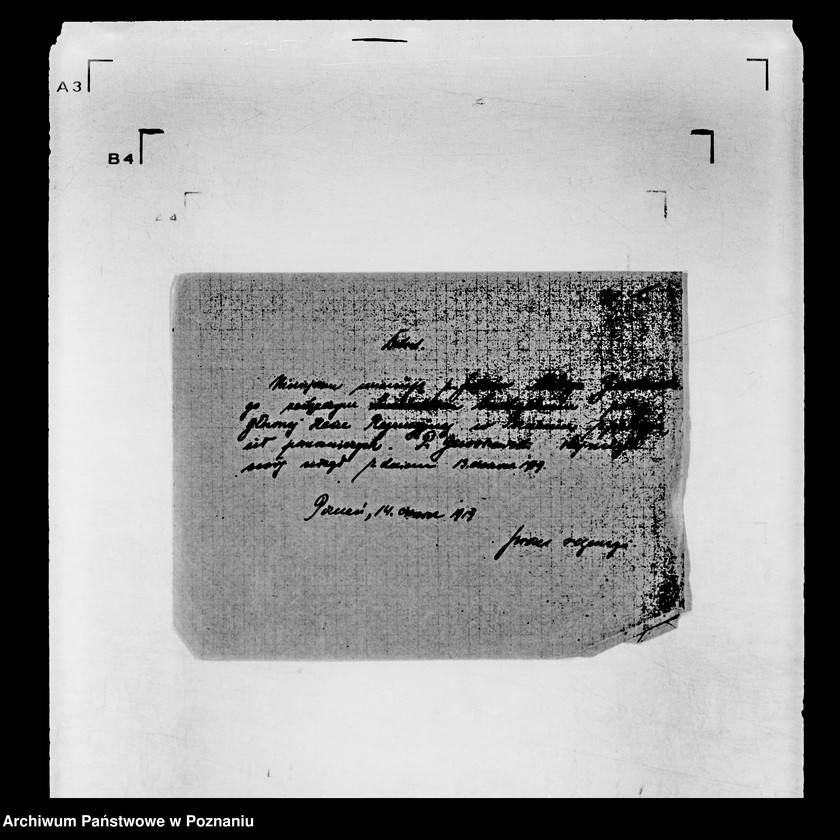 Obraz 12 z jednostki "Ewidencja stanowisk obsadzonych przez siły polskie w Głównej Kasie Rejencyjnej w Poznaniu i inne sprawy osobowe"