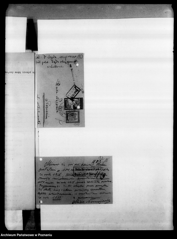 Obraz 14 z jednostki "Korespondencja różna w sprawie pomocy materialnej i prawnej i inna dotycząca spraw społeczno - politycznych."