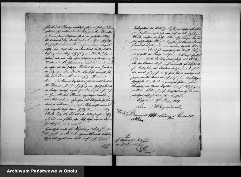 Obraz 11 z jednostki "Acta die Geschäftsführung der Stadt Verordneten betreffend. Jahrgang 1829 bis inclus[ive] 1832"