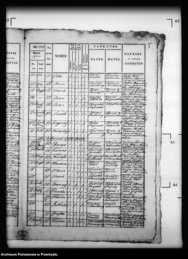 image.from.unit.number "[Kopie ksiąg metrykalnych parafii Podemszczyzna z filiami Chotylub, Krzywa (dekanat Cieszanów)]"