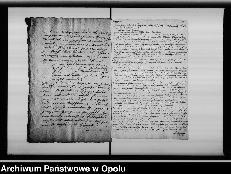 Obraz 10 z jednostki "Acta des Magistrats zu Oppeln betr[effend] die Wahl eines Deputirten zur Provinzial Kriegs Schulden Regulirungs Commission Vol. I de anno 1812"