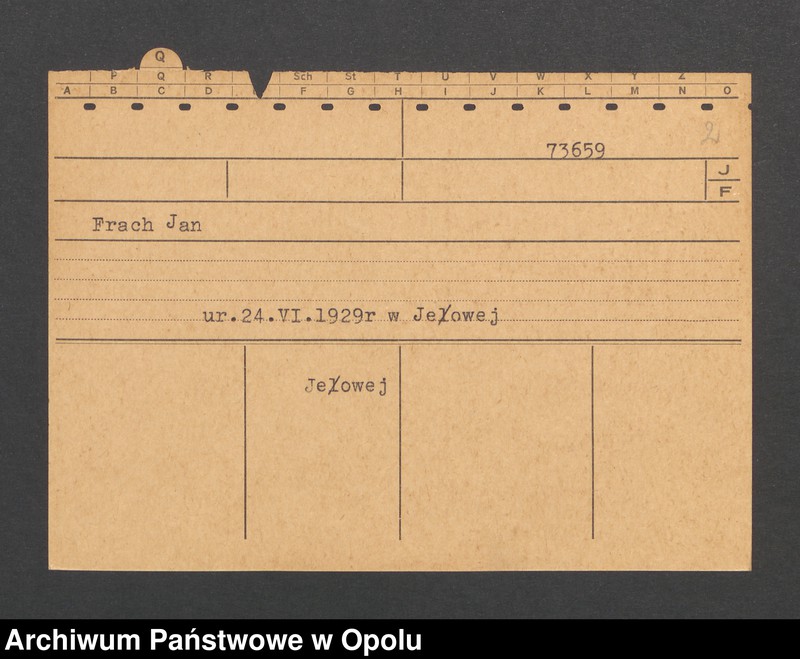 Obraz 4 z jednostki "[Wrobel Marie, ur. 1.4.1920 Grodisko]"