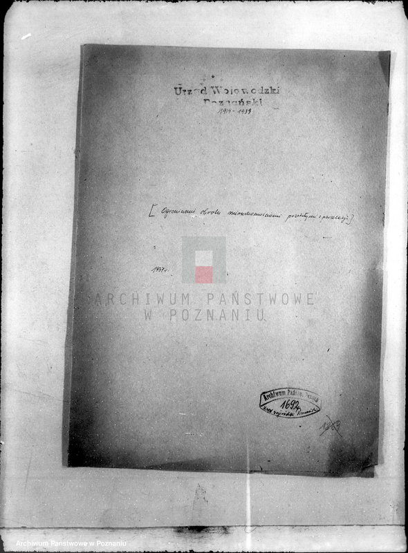 Obraz 10 z jednostki "/Ograniczenie obrotu nieruchomościami powstałymi z parcelacji/ pismo okólne Ministerstwa Rolnictwa i Reform Rolnych."