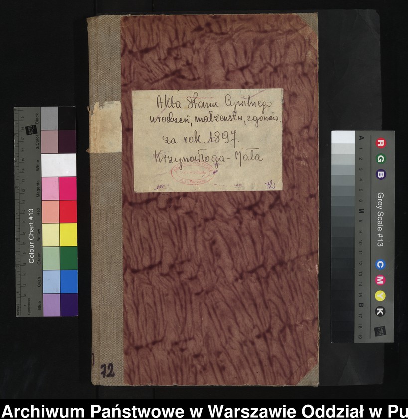 image.from.unit.number "Akta urodzeń, małżeństw i zgonów"