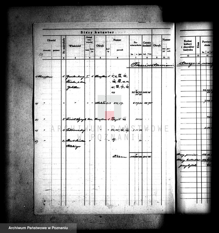 Obraz 15 z jednostki "Ostateczny rejestr pomiarowy obrębu Chrząstowo"