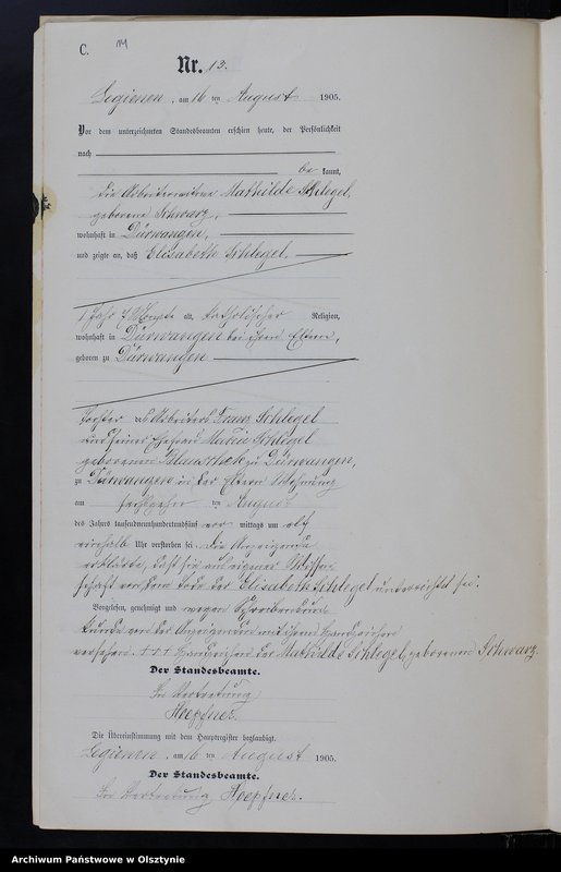 image.from.unit.number "Sterbe-Neben-Register Nr 1 - 17"