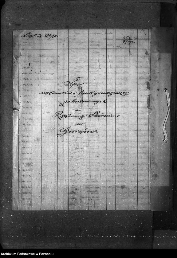 Obraz 12 z jednostki "Sprawy osobowe masztalerze stadniny w Gnieźnie personalia ogólne"