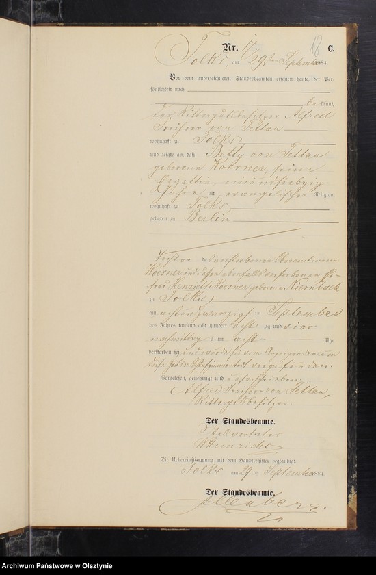 image.from.unit.number "Sterbe-Neben-Register Nr 1 - 22"
