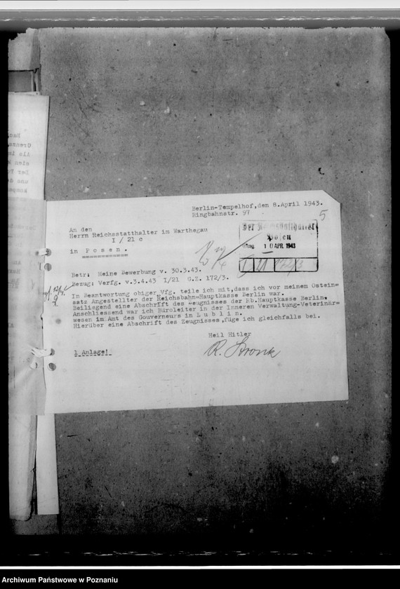 Obraz 10 z jednostki "Stronk, Roman - komisarz obwodowy"