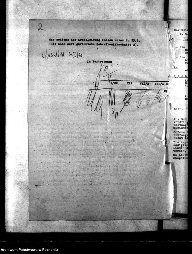 Obraz 6 z jednostki "Zulassung neuer Bauweisen. Lahmbauten. Polizeiliche Bestimmungen. Heizungsanlagen. Bombenschaden."