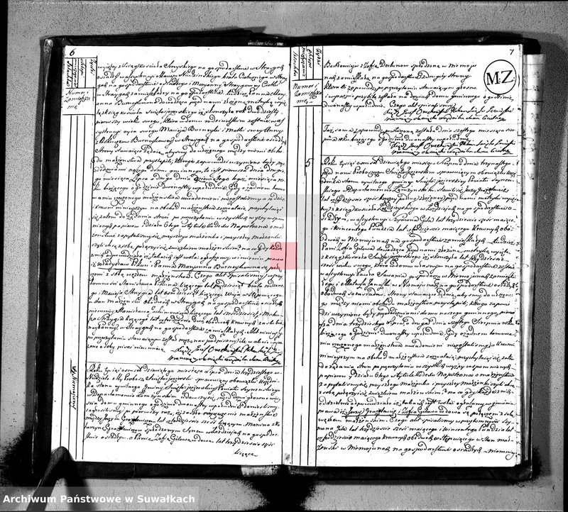 image.from.unit.number "Akta zaślubionych gminy święto-jeziorskiey od 1 maja 1809 roku"