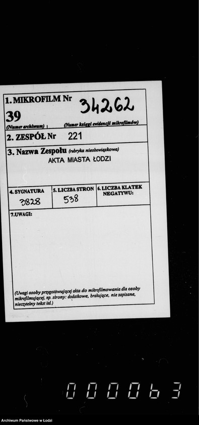 Obraz 2 z jednostki "Po % sboru za 1911 g."