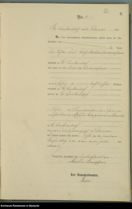 image.from.unit.number "Sterbe-Haupt-Register Nr 1 - 60"