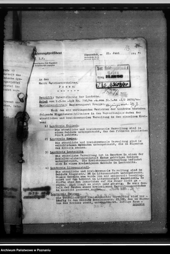 Obraz 17 z jednostki "Unterbringung der Landkreisverwaltungen"