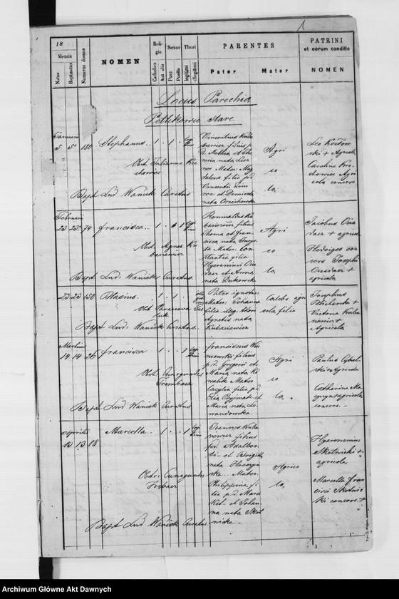 image.from.unit.number "Parafia: Petlikowce Stare. Dekanat: Podhajce. Księga metrykalna urodzeń, ślubów i zgonów dla wsi: Petlikowce Stare, Petlikowce Nowe, Bielawińce, Kurdwanówka, Ossowce, Przewłoka, Bobulińce*, Kujdanów*."