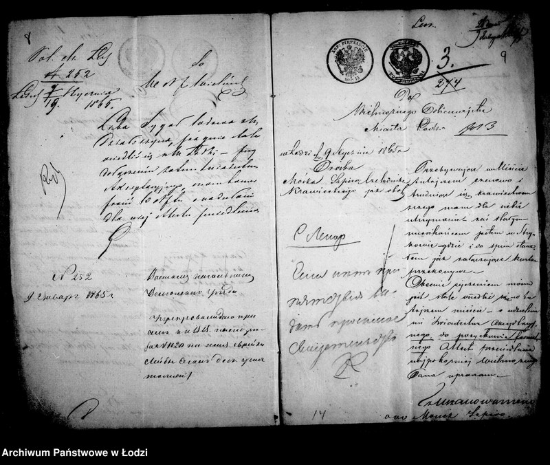 Obraz 10 z jednostki "Akta tyczące się przesiedleń"