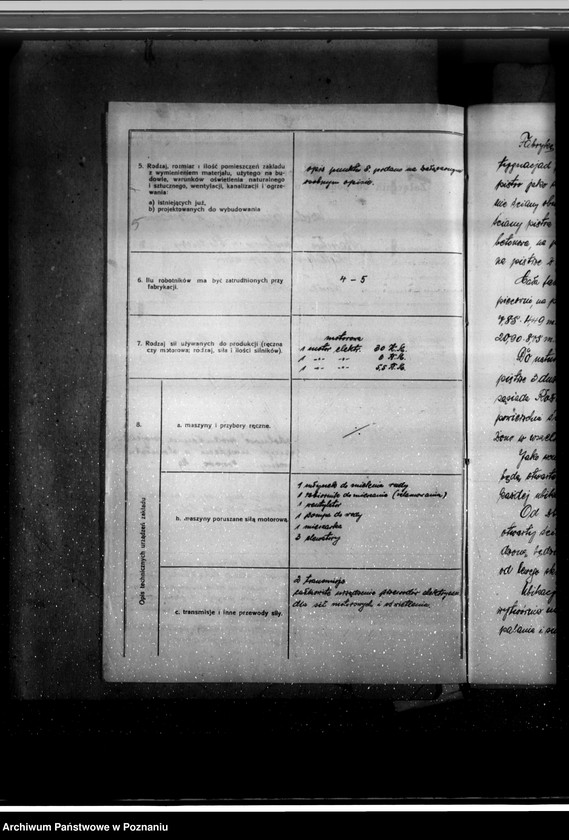 Obraz 10 z jednostki "Zatwierdzenie zakładu przemysłowego Fabryka Farb "Metalofarb" Ujście pow. chodzieski"