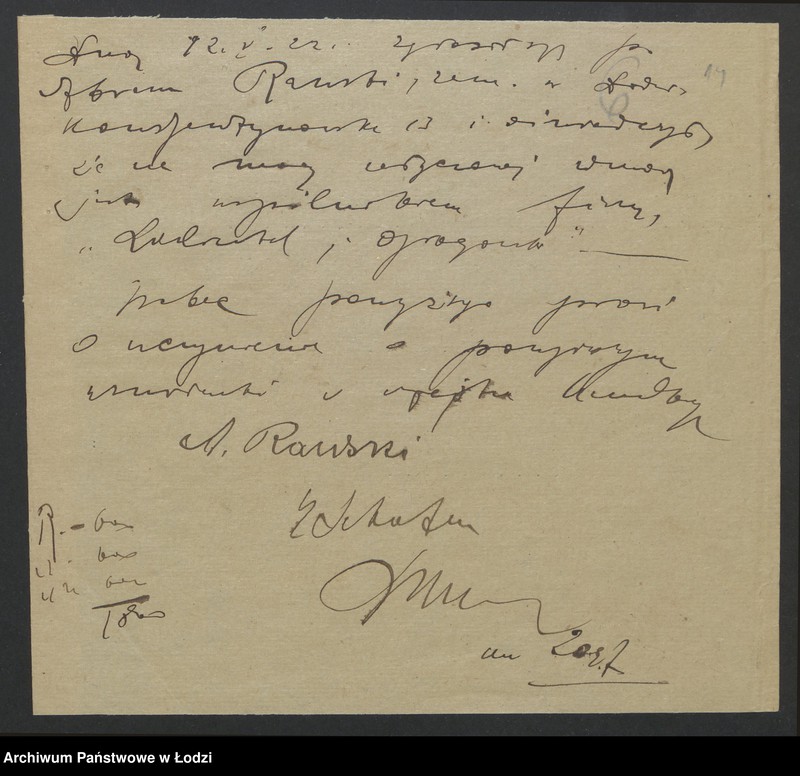 Obraz 16 z jednostki "Lilienfal, Landau i Głogowski Towarzystwo Przemysłowo-Handlowe - prowadzenie młyna oraz kupno i sprzedaż towarów"