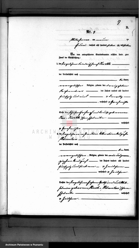 Obraz 18 z jednostki "Księga małżeństw"