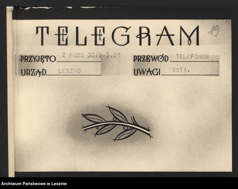 Obraz 20 z jednostki "[Nekrolog oraz telegramy nadesłane do Klubu po śmierci Alfreda Smoczyka]"