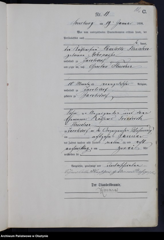 image.from.unit.number "Sterbe-Haupt-Register Nr 1 - 227"