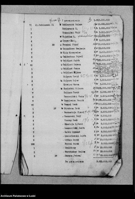 Obraz 6 z jednostki "Rejestr poborczy"