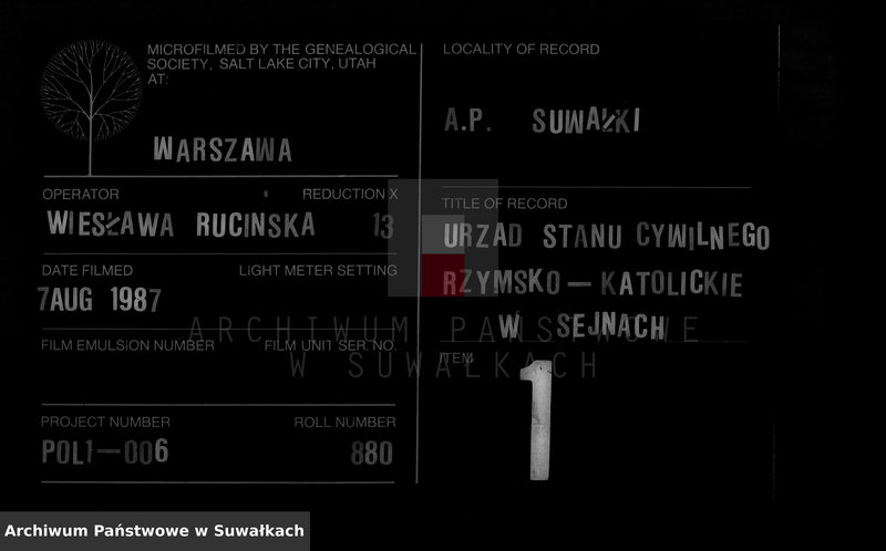 image.from.unit.number "Duplikat sejnskago rimsko-katoličeskago prichoda za 1881 god"