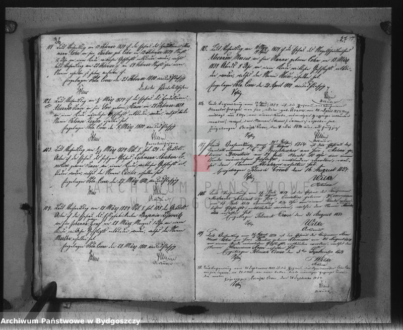 image.from.team "Akta metrykalne żydowskiej gminy wyznaniowej w Koronowie, pow. Bydgoszcz"
