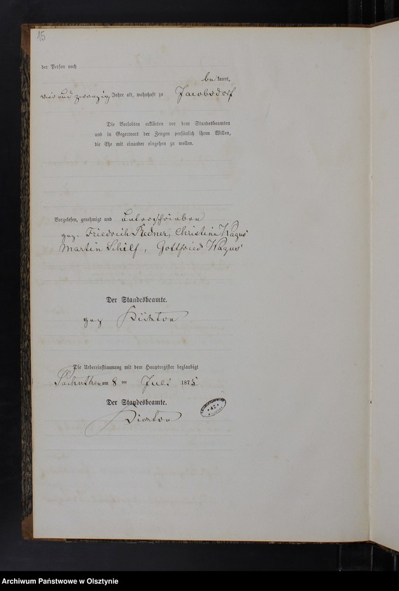 image.from.unit.number "Heiraths-Neben-Register Nr 1 - 13"