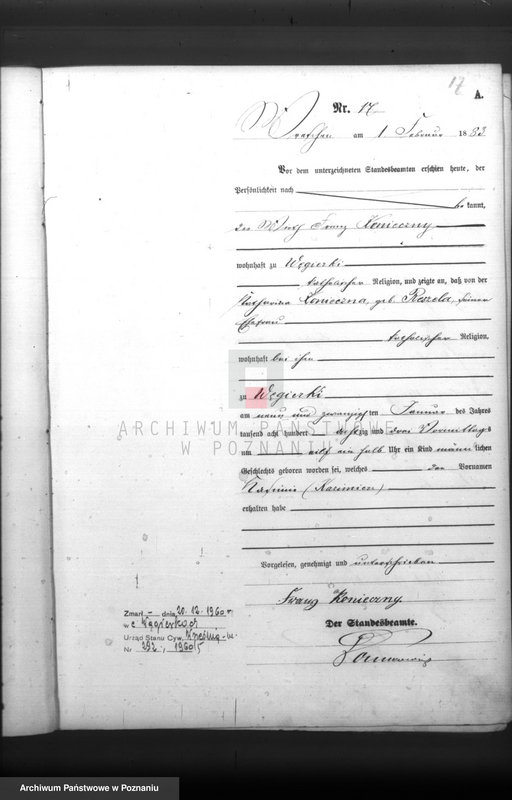 Obraz 19 z jednostki "Księga urodzeń"