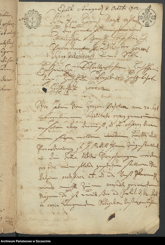 image.from.unit.number "Administrator des Fränkel- und Dörrren-Lehns zu Stargard gegen Gregorius Peßke und Kaufmann Jakob Pauli wegen Schulforderung"