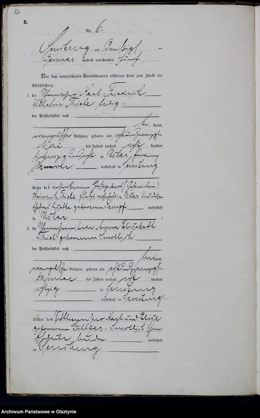 image.from.unit.number "Heiraths-Haupt-Register Nr 1 - 63"