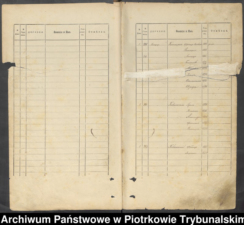 image.from.unit.number "[Księga ludności stałej wsi: Niechcice, Wola Niechcicka, Cieślin]"