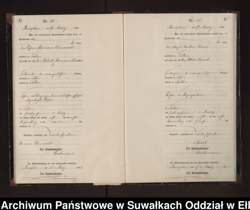 image.from.unit.number "Sterbe-Neben-Register des Preussischen Standes-Amtes Gr. Konopken Kreis Loetzen"