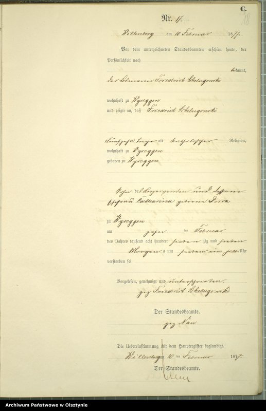 image.from.unit.number "Sterbe-Neben-Register Nr 1 - 156"