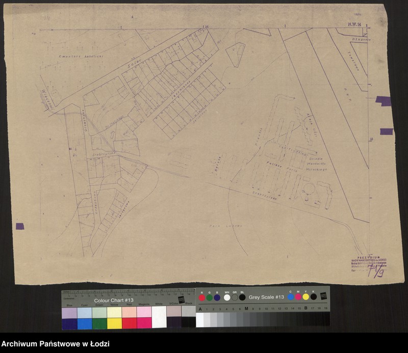Obraz 1 z jednostki "Plan m. Łodzi. Sekcja NW14"