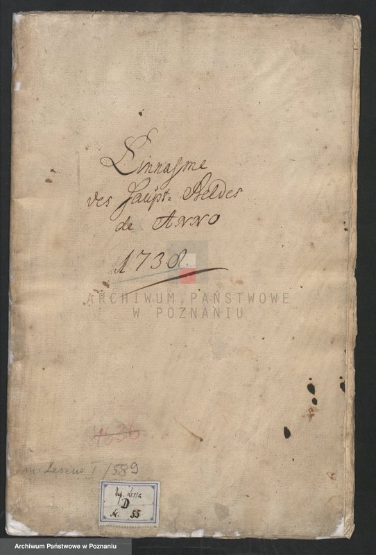 Obraz 2 z jednostki "Einnahme des Hauptgeldes, Einnahme des Wachtgeldes; język niemiecki"