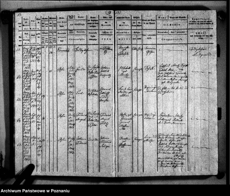 Obraz 16 z jednostki "Duplikat der Getauften, Getrauten, Verstorbenen"