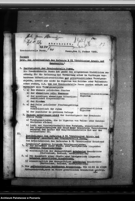 Obraz 20 z jednostki "Wertpapiere. Vermögen der Gemeinden. Liquidation der polnischen Sparkassen. Vorkriegsforderungen der Danziger Werft an die Gemeinden"